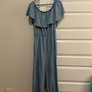 Denim Jean Jumpsuit